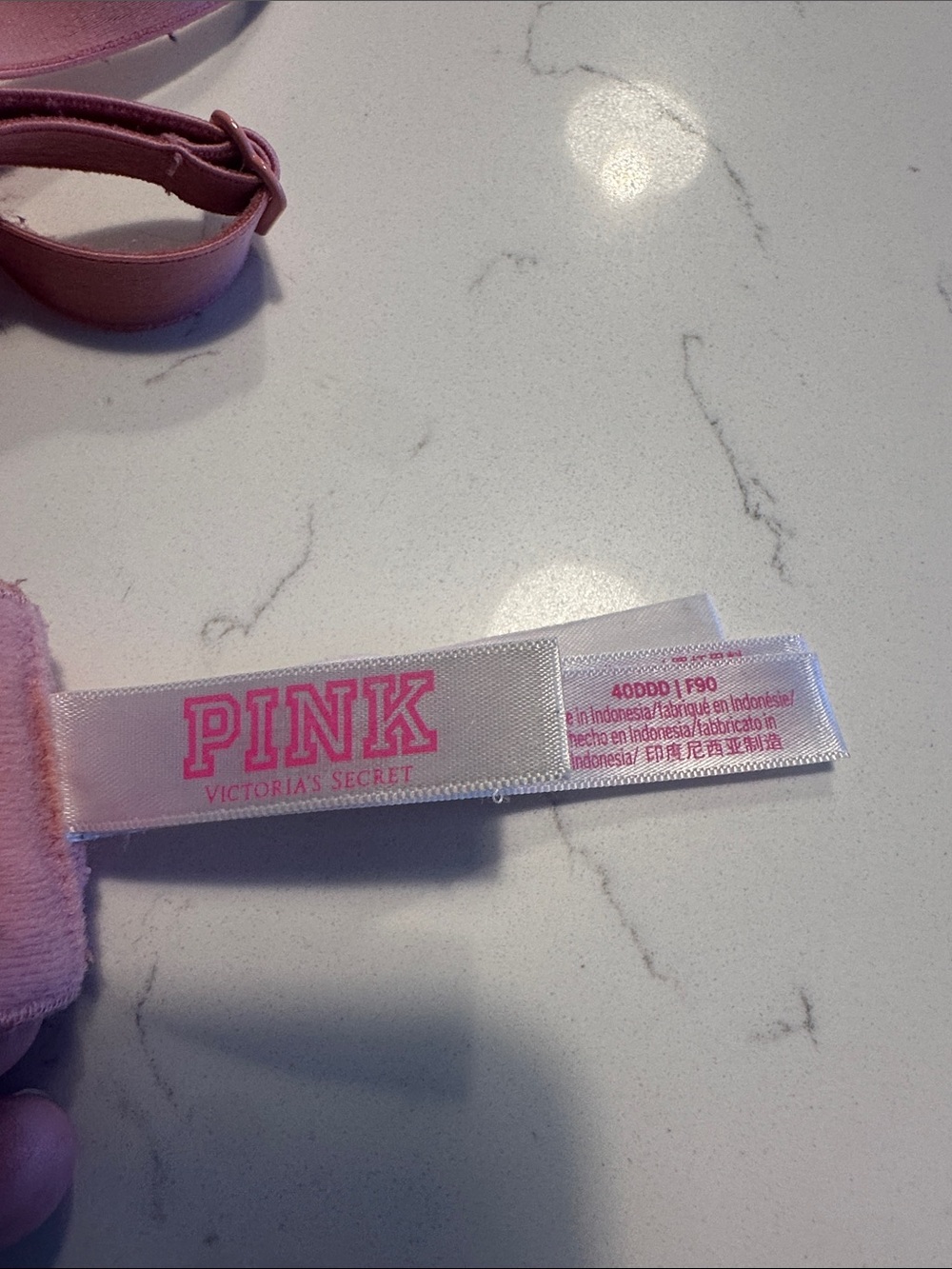 Victoria's Secret Dusty Rose T-Shirt Bra - Picture 2 of 5